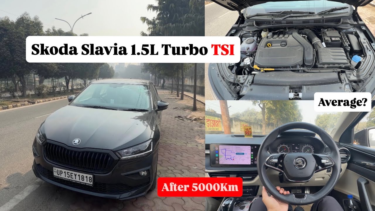 Skoda Slavia 1.5L Turbo TSI 5000KM Review || Average?