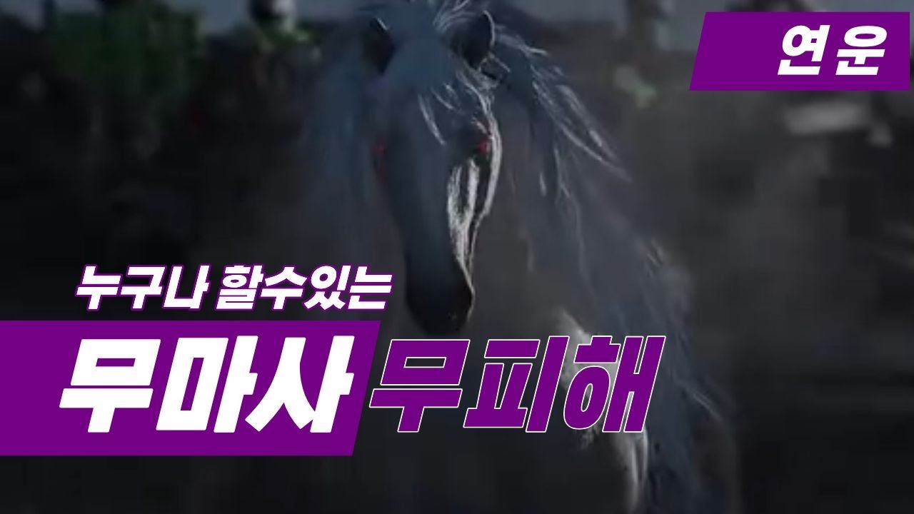연운 초보자용 무마사 시련 무피해 공략