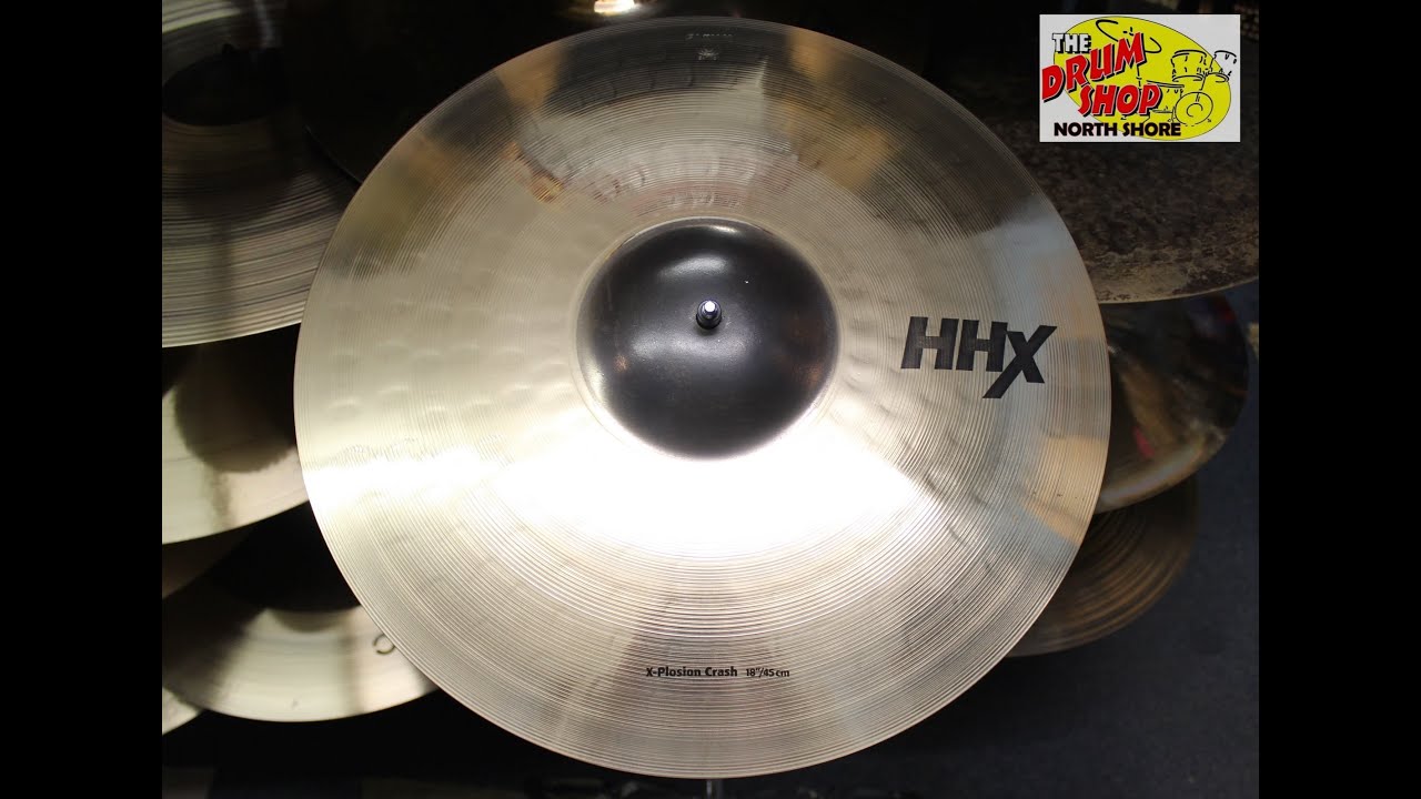 Sabian HHX X-Plosion Crash 18'' - The Drum Shop North Shore