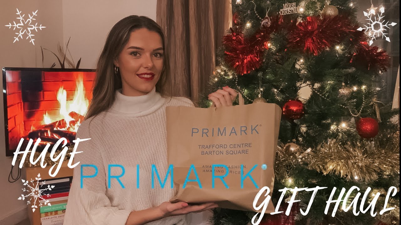 HUGE PRIMARK GIFT HAUL | DECEMBER 2020 | ELOISE BASON
