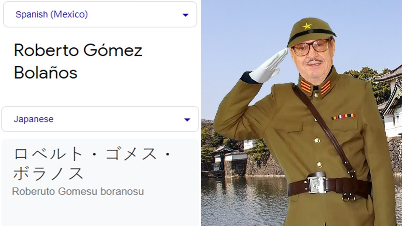 Roberto Gómez Bolaños in different languages meme | Part 2