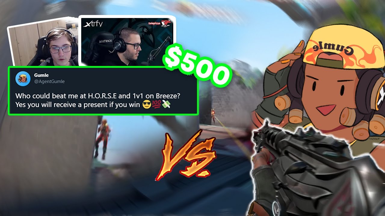 I Bet Raze Players $500, I could beat them in Valorant