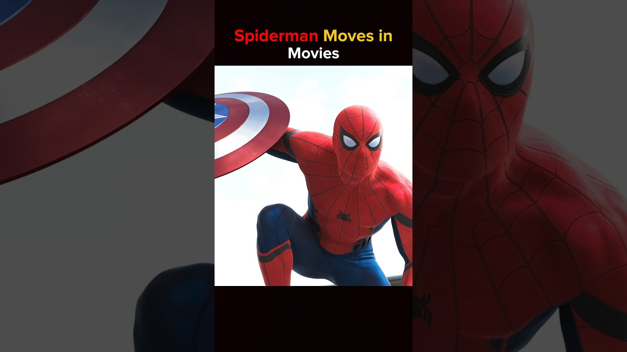 Spiderman Moves in Real Life Vs Movies ☠️ #shorts