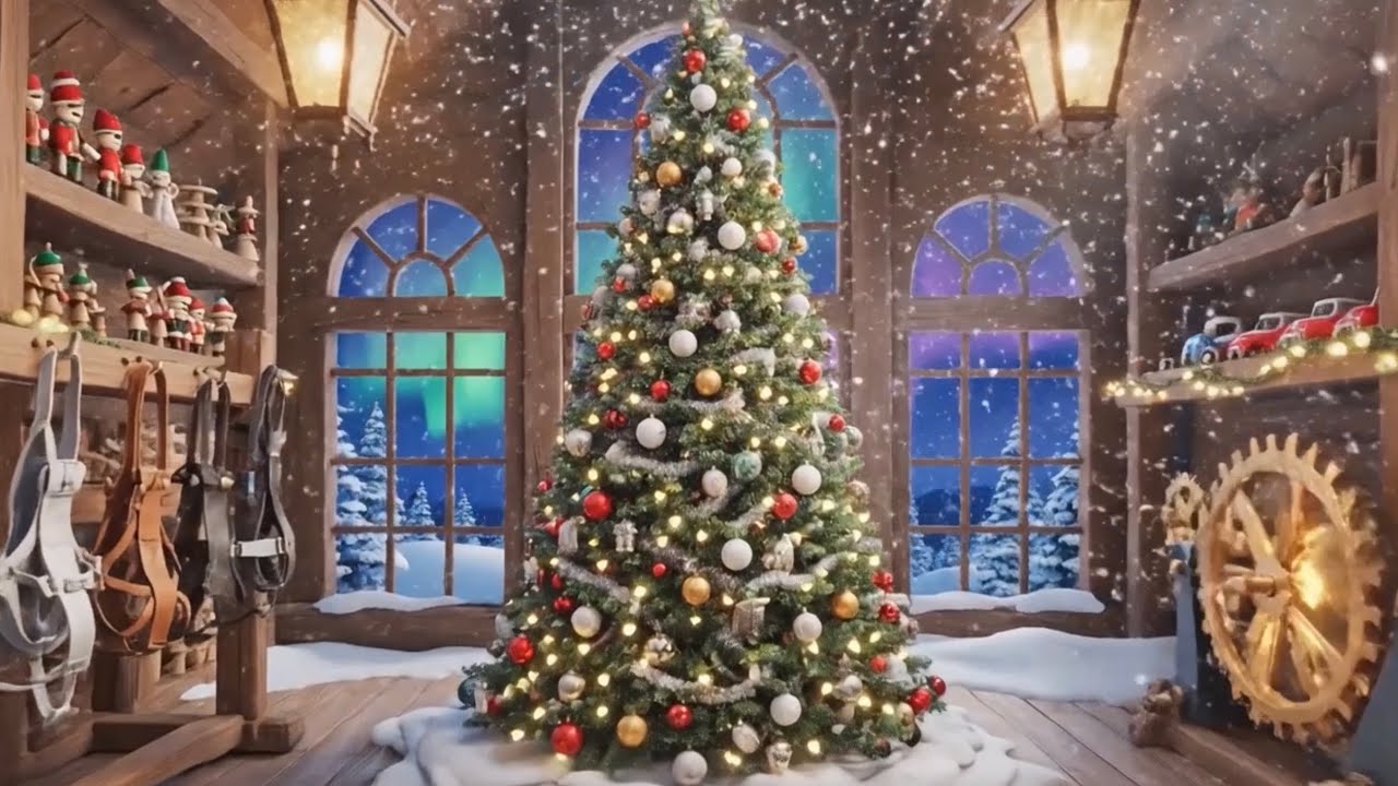 Santa’s Magical North Pole Workshop Tour | Christmas Eve Wonderland & Sleigh Ride