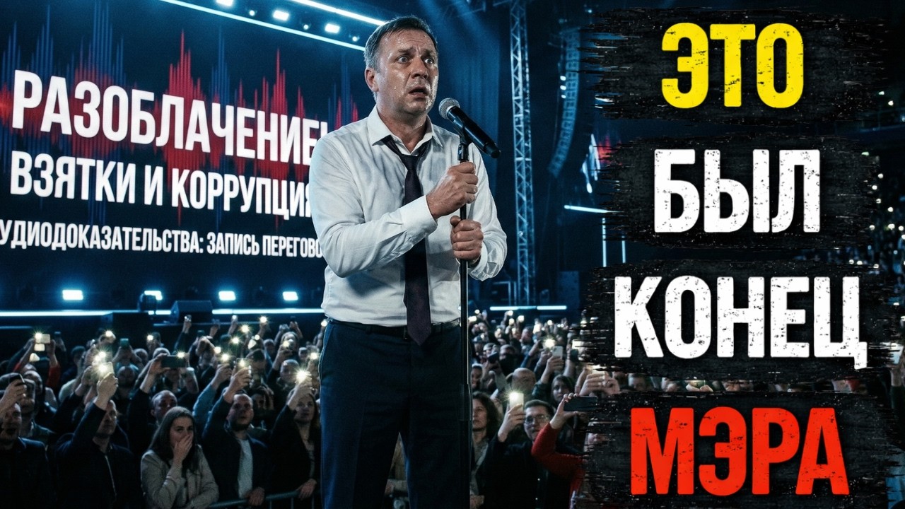 Мэр смеялся над капитаном, не зная: у того в кармане флешка, которая УНИЧТОЖИТ его в прямом эфире