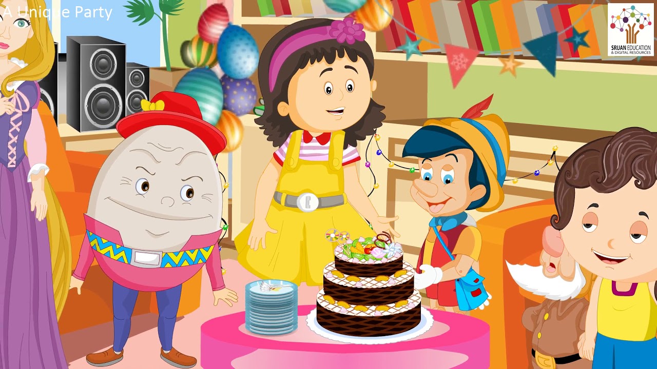 A Unique Party -  English Story I Bedtime Story I Kids Stories I Animated Stories