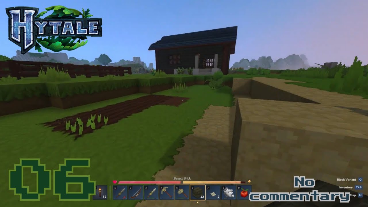 Hausbau so gut wie fertig? | Hytale Adventure 06 Lets Play [no commentary]