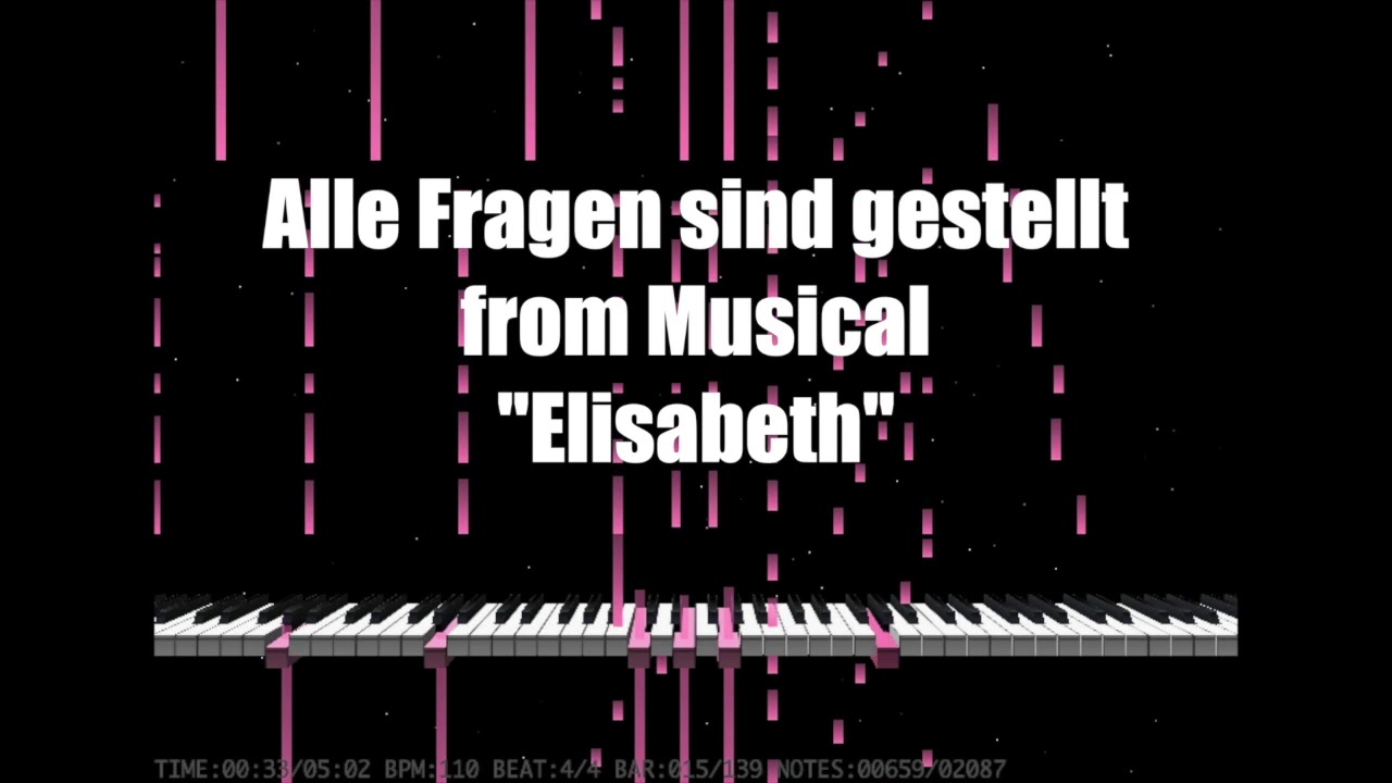 【MIDI Trail】最終答弁/ミュージカル『エリザベート』宝塚　Alle Fragen sind gestellt /Musical 