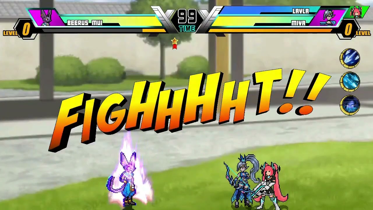 Beerus VS Miya and Layla