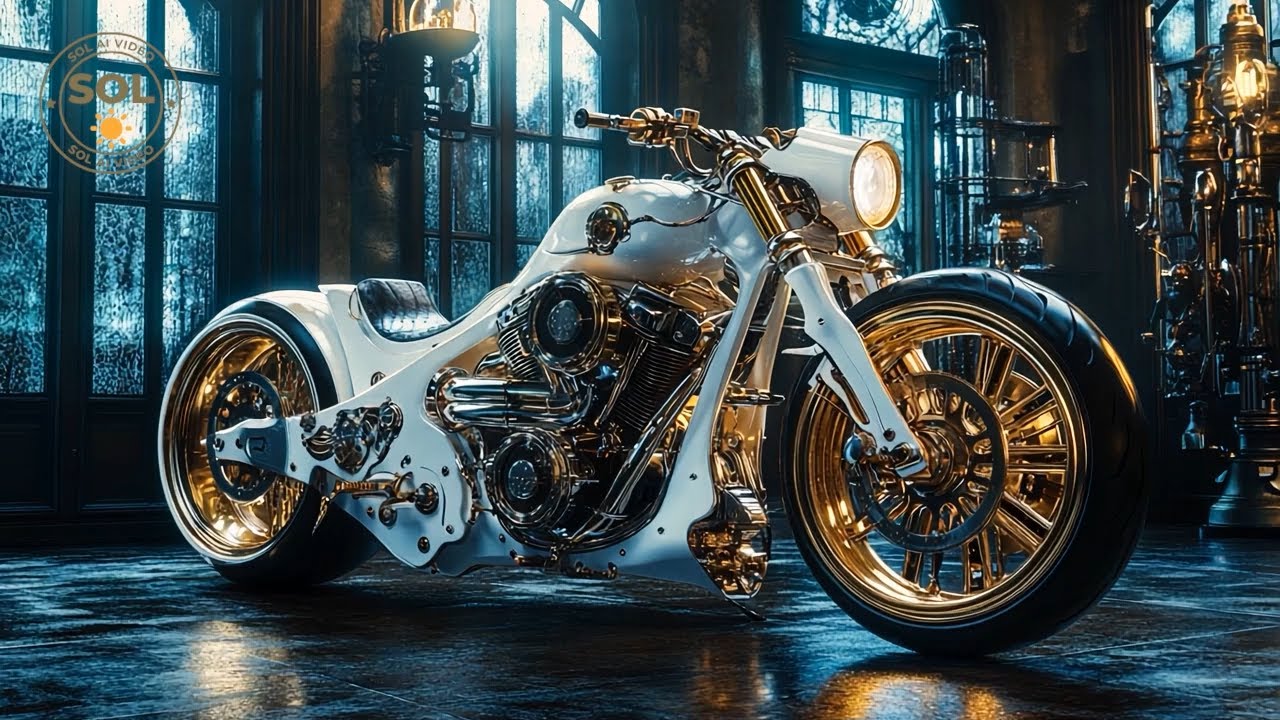Ethereal Steampunk Motorcycle Collection - AI film