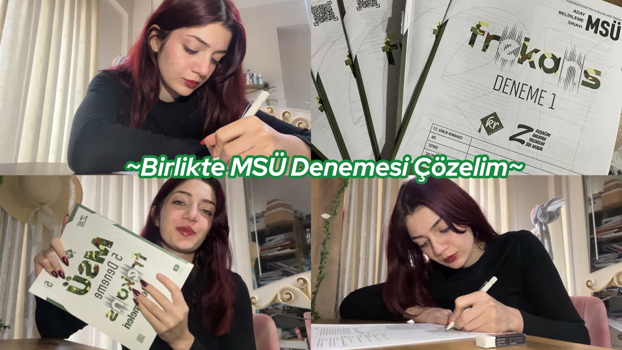 BİRLİKTE MSÜ DENEMESİ ÇÖZELİM/ #msü2026