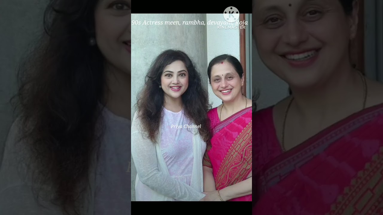 90s Actress Meena, Rambha, Devayani,Roja, Kala master Recent Clicks🥰❤️#trending#shorts#priyachannel#