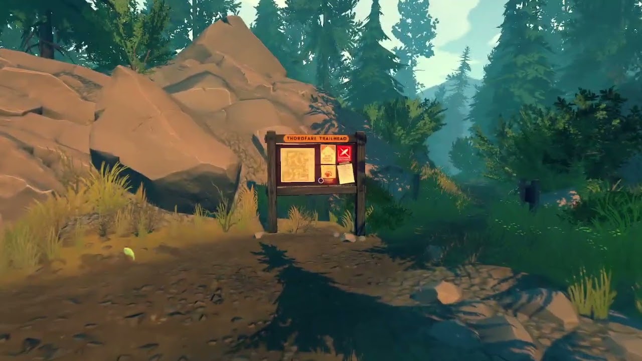 playing firewatch off two midol