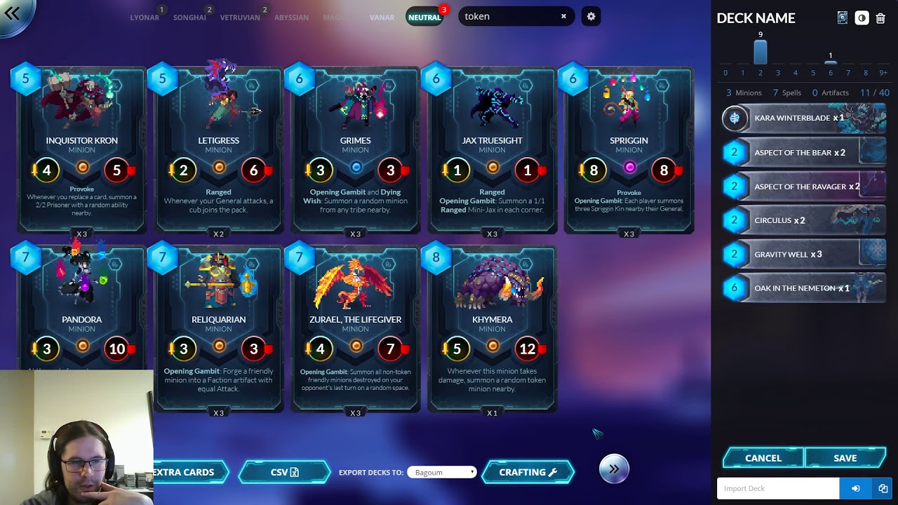 Duelyst || Nemeton? Deck Tech