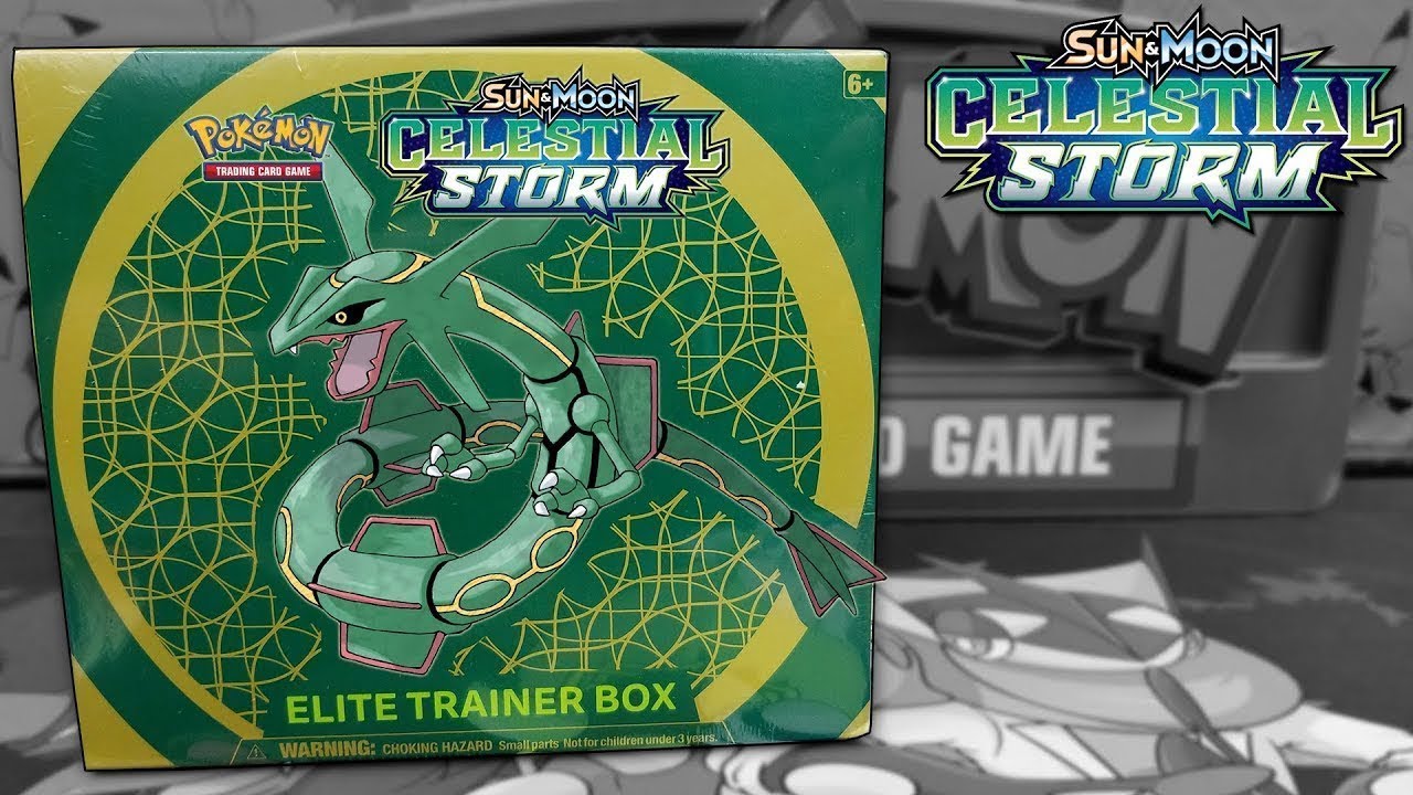 Pokemon Celestial Storm Elite Trainer Box Opening!