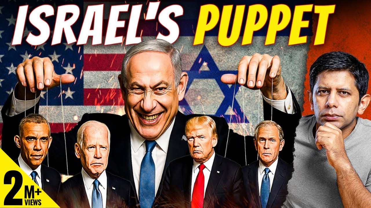 How Israel Came To Control American Politics & Foreign Policy | Akash Banerjee