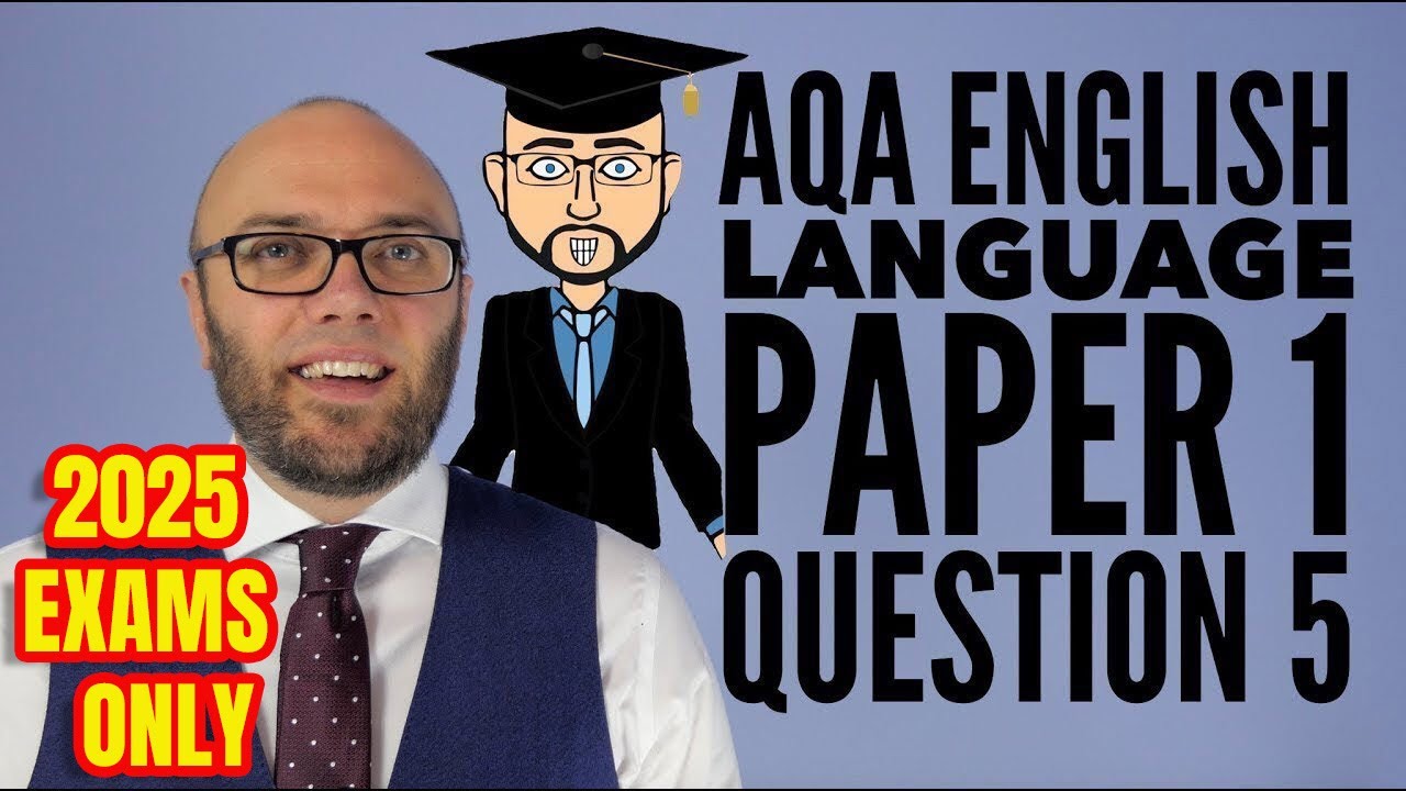 Экзаменационная работа AQA по английскому языку, вопрос 5 (только 2025 г.)
