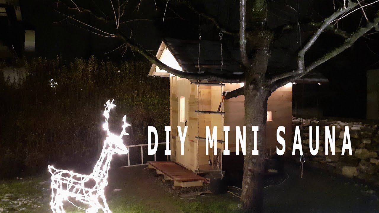 DIY MINI SAUNA