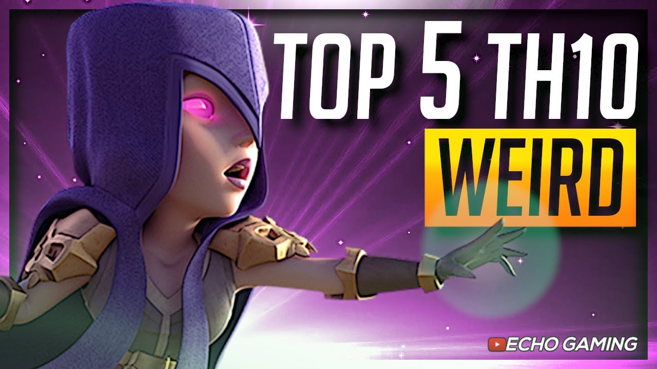 Top 5 Weird Town Hall 10 Attack Strategies in Clash