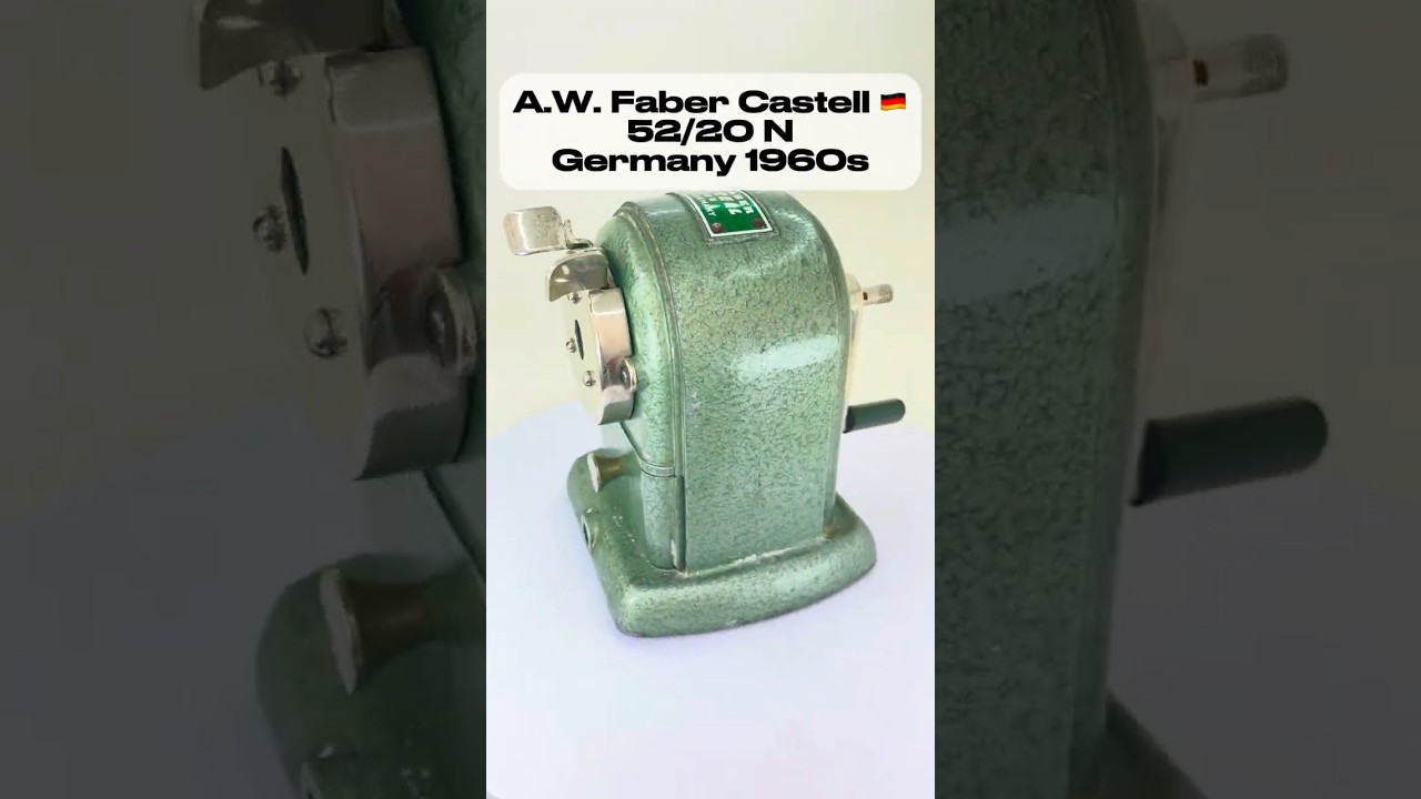 A.W. Faber Castell 52/20 N, Germany 🇩🇪 Pencil Sharpener
