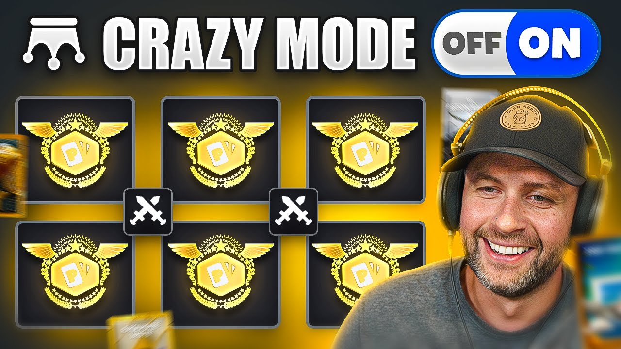 WE PULLED a TON OF GOLDS so we did 6 WAY CRAZY MODE BATTLES!! (PackDraw)