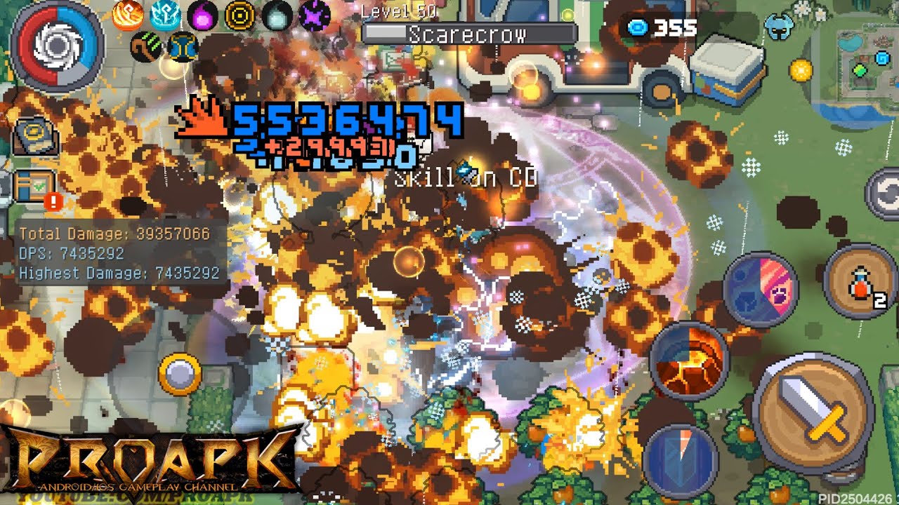 Soul Knight Prequel Gameplay - Elementalist Endgame Build (Tempest Mage + Pyromancer)