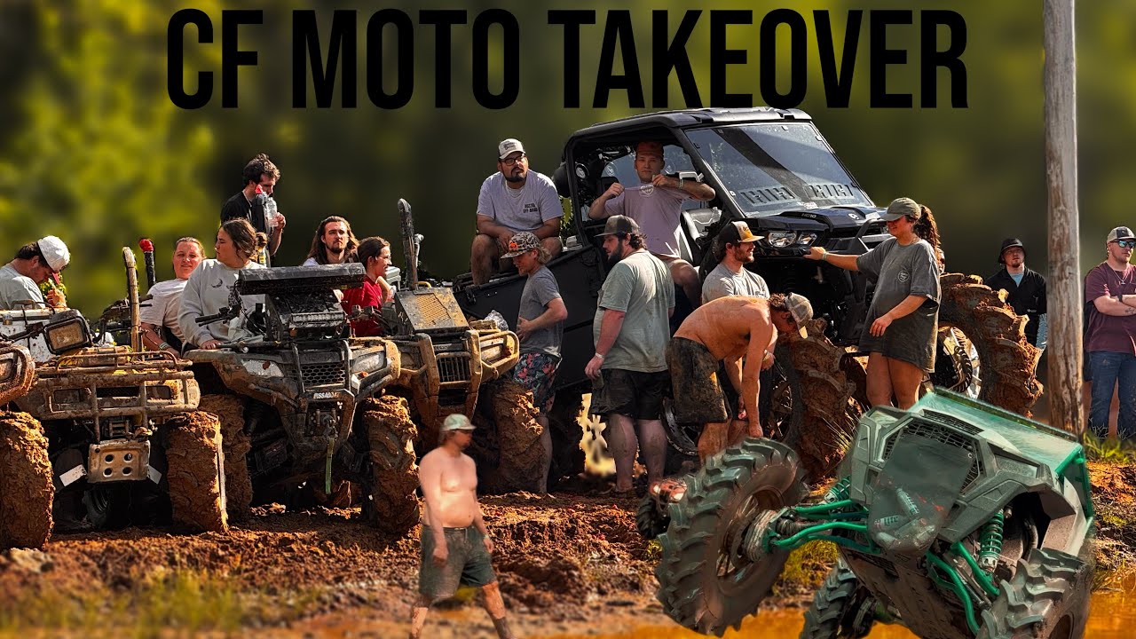 CF MOTO TAKEOVER | BMB OFFROAD PARK!! SO MUCH CARNAGE
