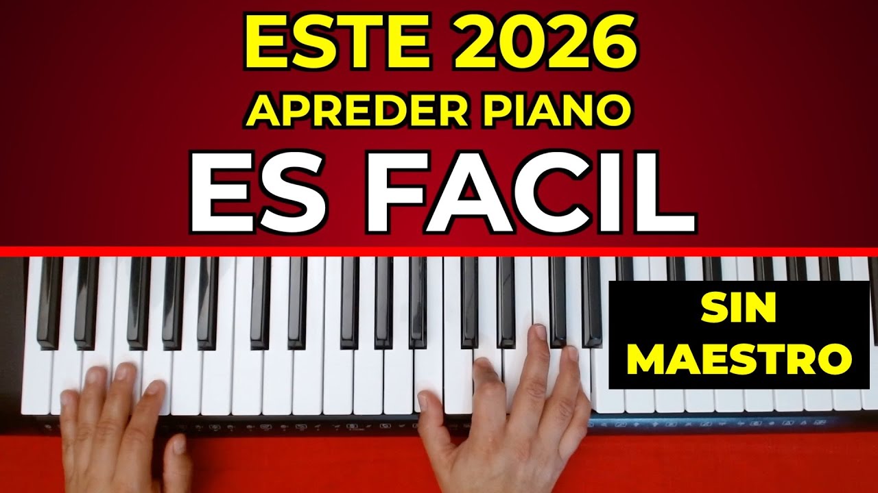 Como empezar a tocar el piano desde cero sin maestro