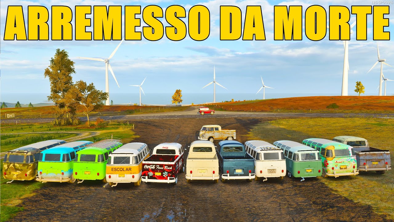 NEM ACREDITO - ARREMESSO DA MORTE SEM FREIO - FORZA HORIZON 4