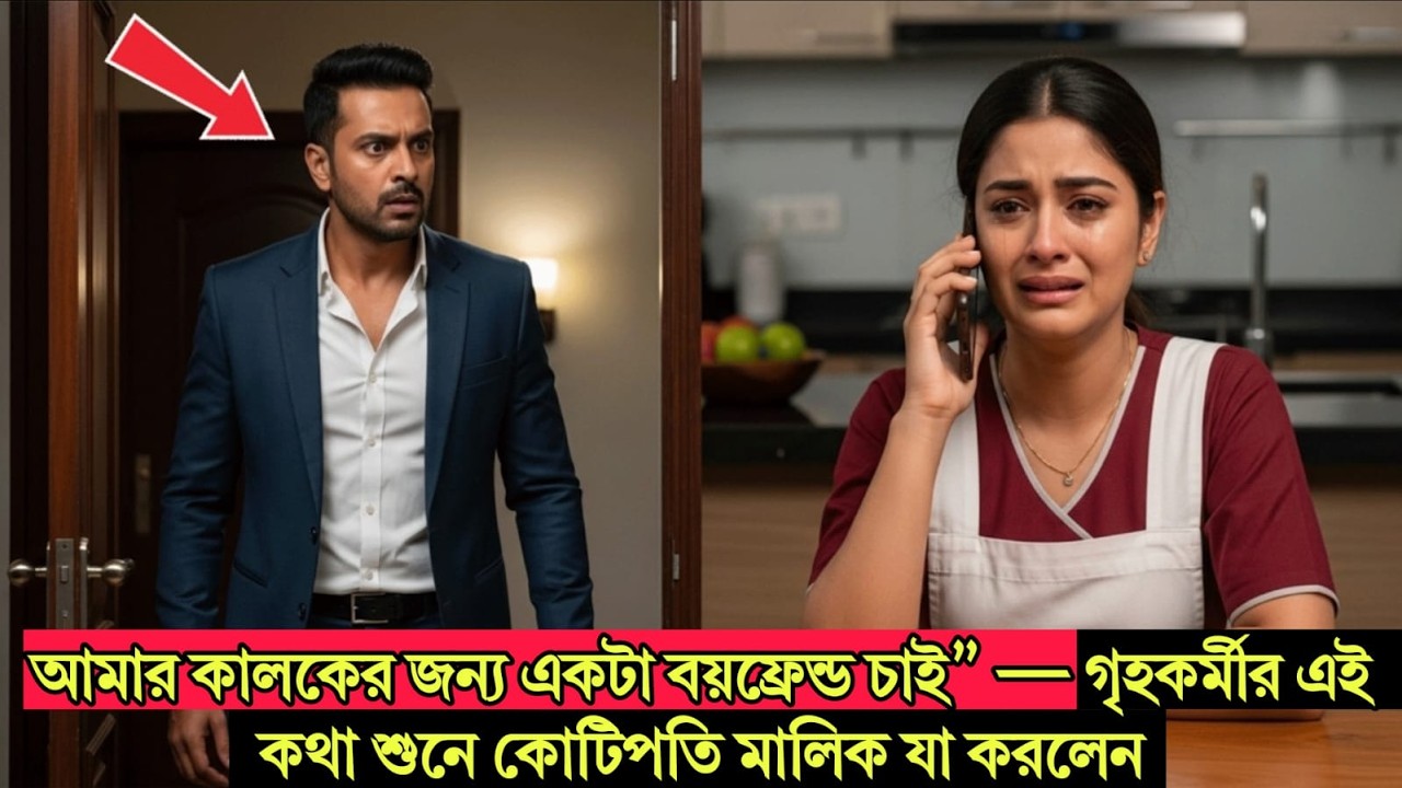 অচেনা এক আবদার: মধ্যরাতে কাজের মেয়ের মুখে এই কথা শুনে থমকে গেলেন শহরের সবচেয়ে বড় ব্যবসায়ী |