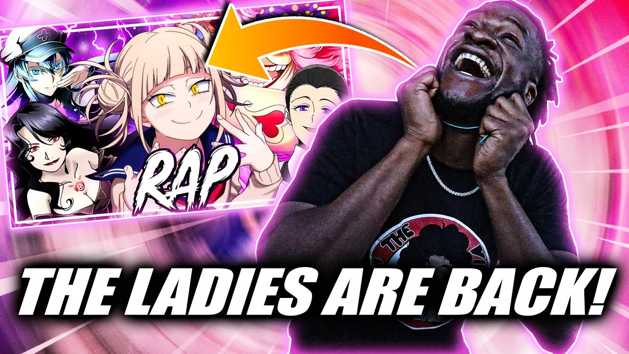 THE LADIES ARE BACK! | EVIL LADIES OF ANIME CYPHER | HalaCG ft. OR3O, Ironmouse, Chi-Chi (REACTION)