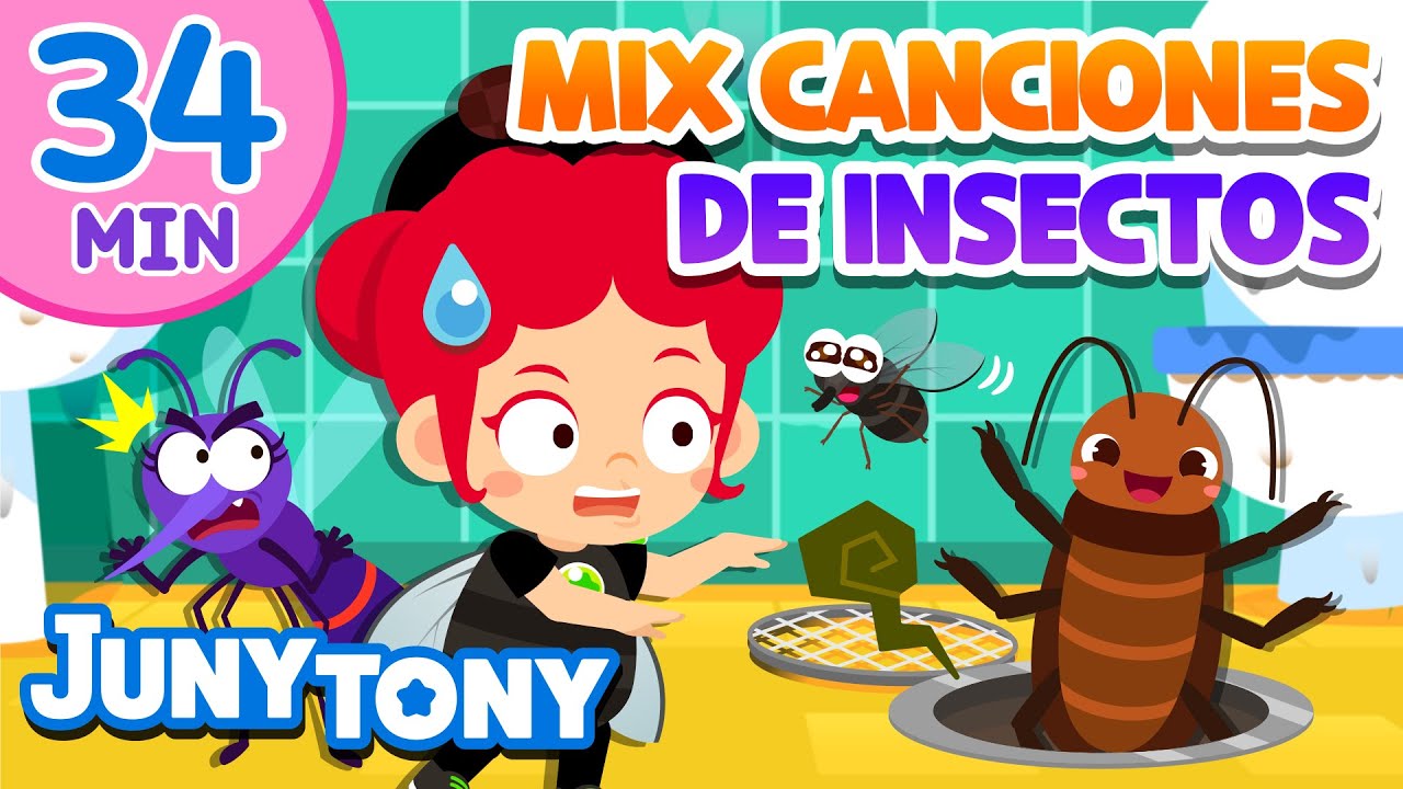Mix - Nuestros Amigos Los Bichitos | Canciones y Quiz de Bichos | JunyTony en español