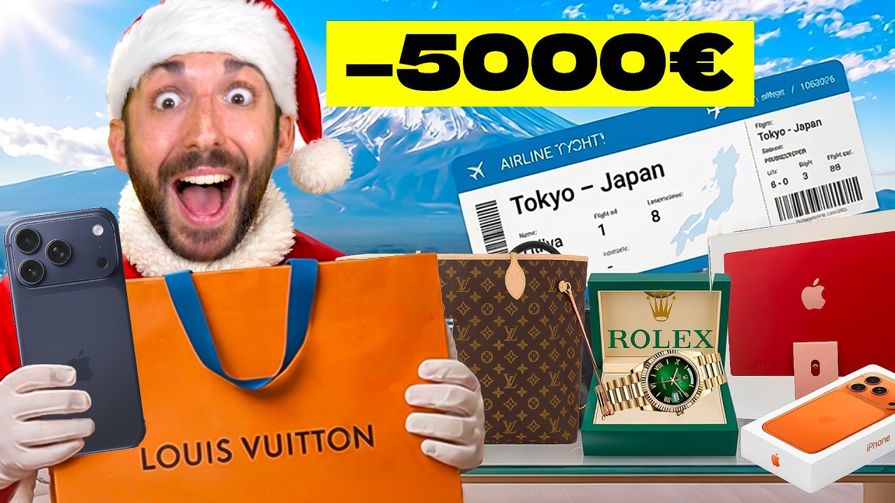 (Ho esagerato!!) 5.000&euro; di REGALI di NATALE per i miei AMICI!!