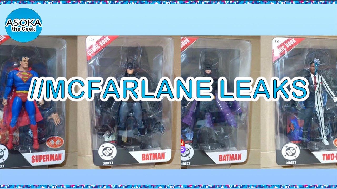 Утечки фигурок McFarlane DC Multiverse! Двуликий 89-го, Бэтмен из &laquo;Правосудия&raquo;, Вопрос, Супермен