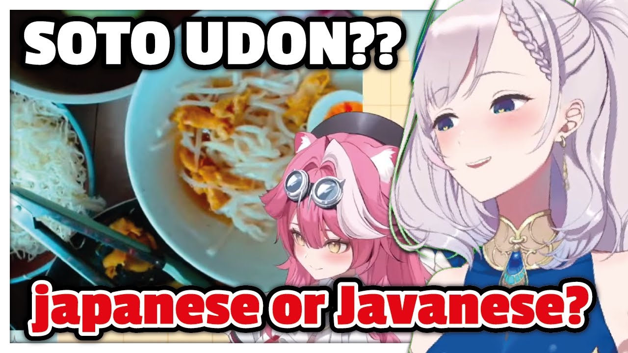 Reine and Raora cook SOTO UDON (Indonesia or Japanese Cuisine??)