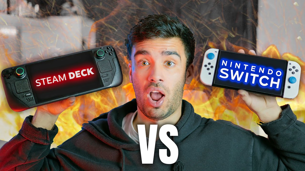 Steam Deck OLED против Nintendo Switch OLED — что выбрать?
