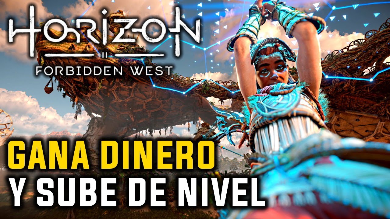 Como SUBIR DE NIVEL y GANAR DINERO RAPIDO en Horizon Forbidden West