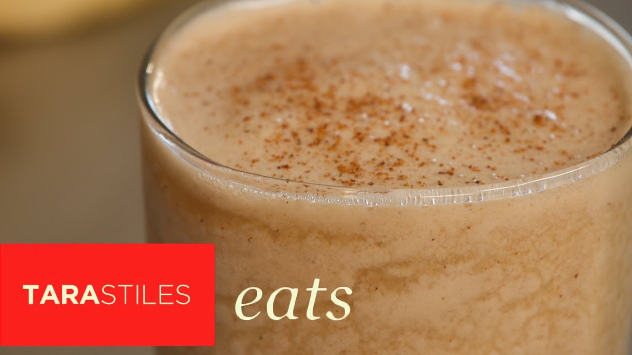 Pumpkin Gingerbread Smoothie Recipe | Tara Stiles Eats