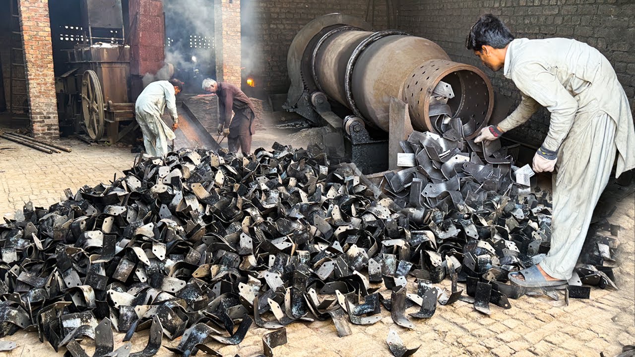 Amazing process of Making Rotavator Blade | Factory Mass production