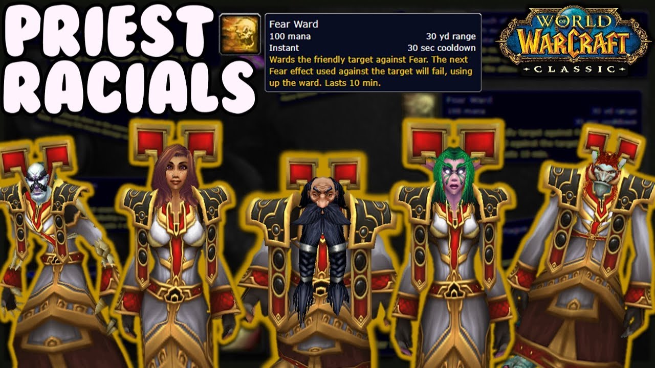Руководство по расам жреца: Классический WoW | Ванильный World of Warcraft