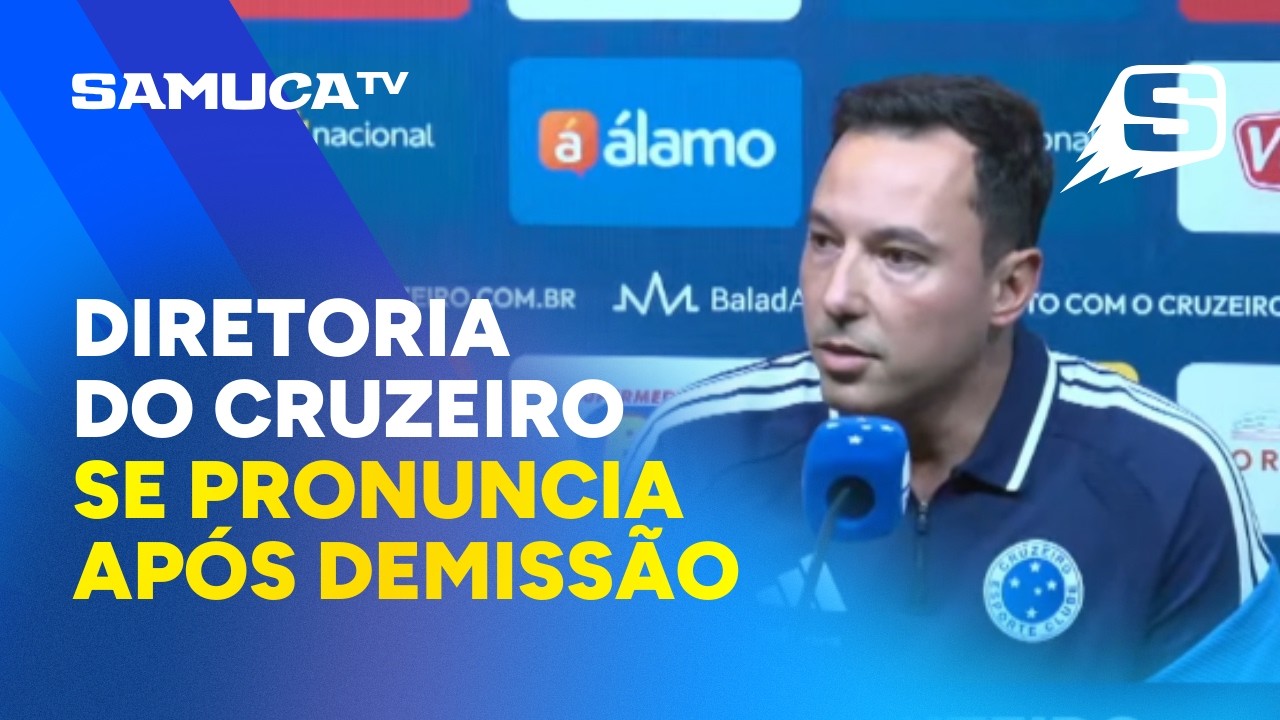 DIRETORIA DO CRUZEIRO SE PRONUNCIA SOBRE A DEMISSÃO DO TÉCNICO TITE