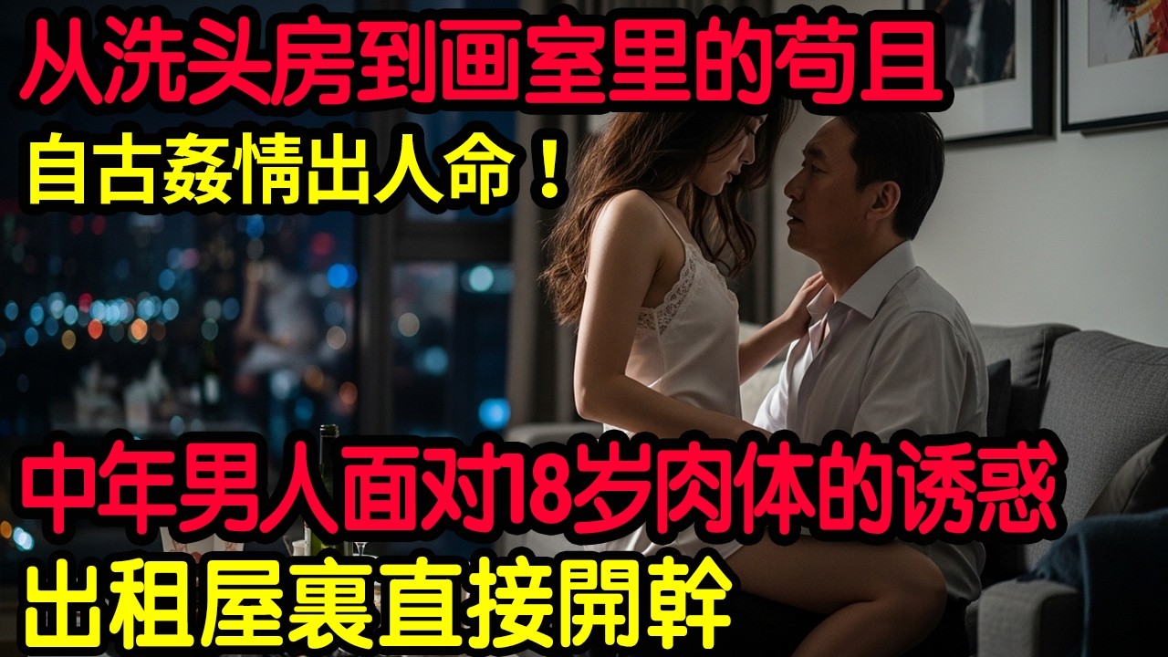 【大案紀實】自古姦情出人命！成年人在外一定控制住下半身啊！從洗頭房到畫室里的苟且！