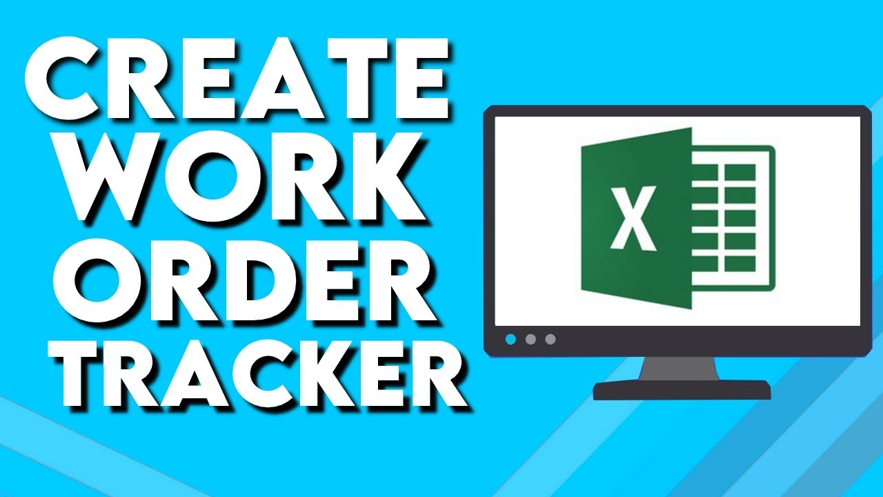 Как создать трекер заказов на работу в Microsoft Excel