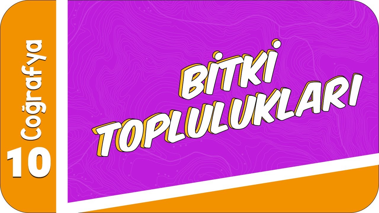 10. Sınıf Coğrafya: Bitki Toplulukları #2022