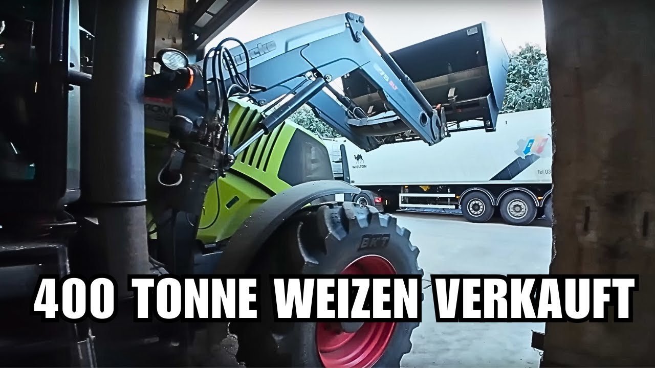 Es geht wieder los 🔥| Wir lagern 400 Tonnen Weizen aus | Farming Week