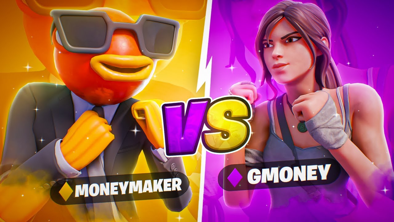 Манимейкер против GMoney (ставка 1000 долларов в Fortnite)