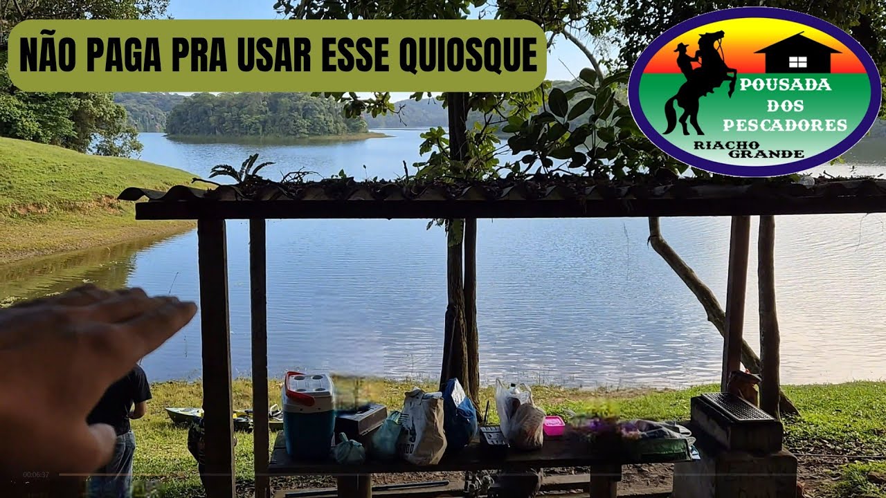 Pescaria na POUSADA DOS PESCADORES - Represa Billings