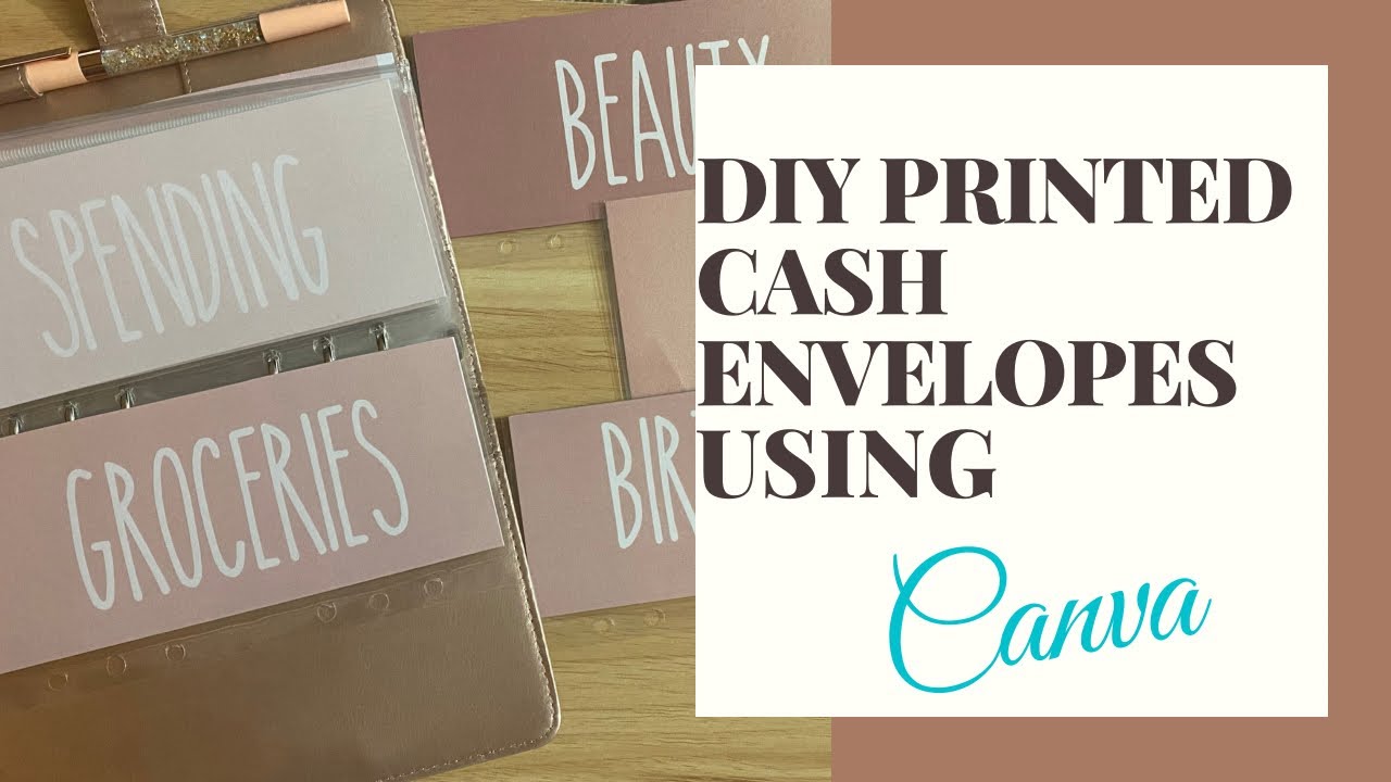 DIY Printed Cash Envelopes