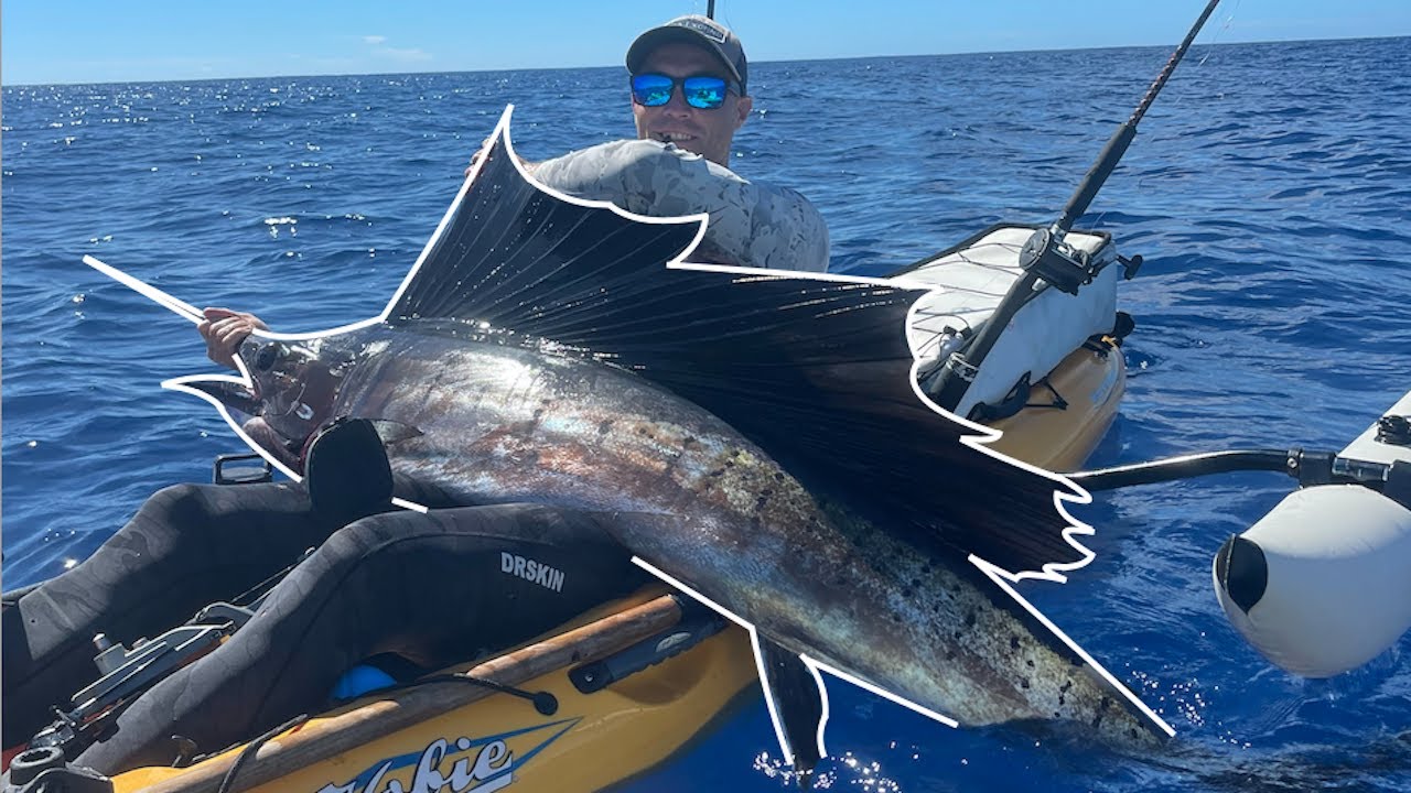 Hawaii Kayak Fishing | Sailfish and Mahi (Taste Test)