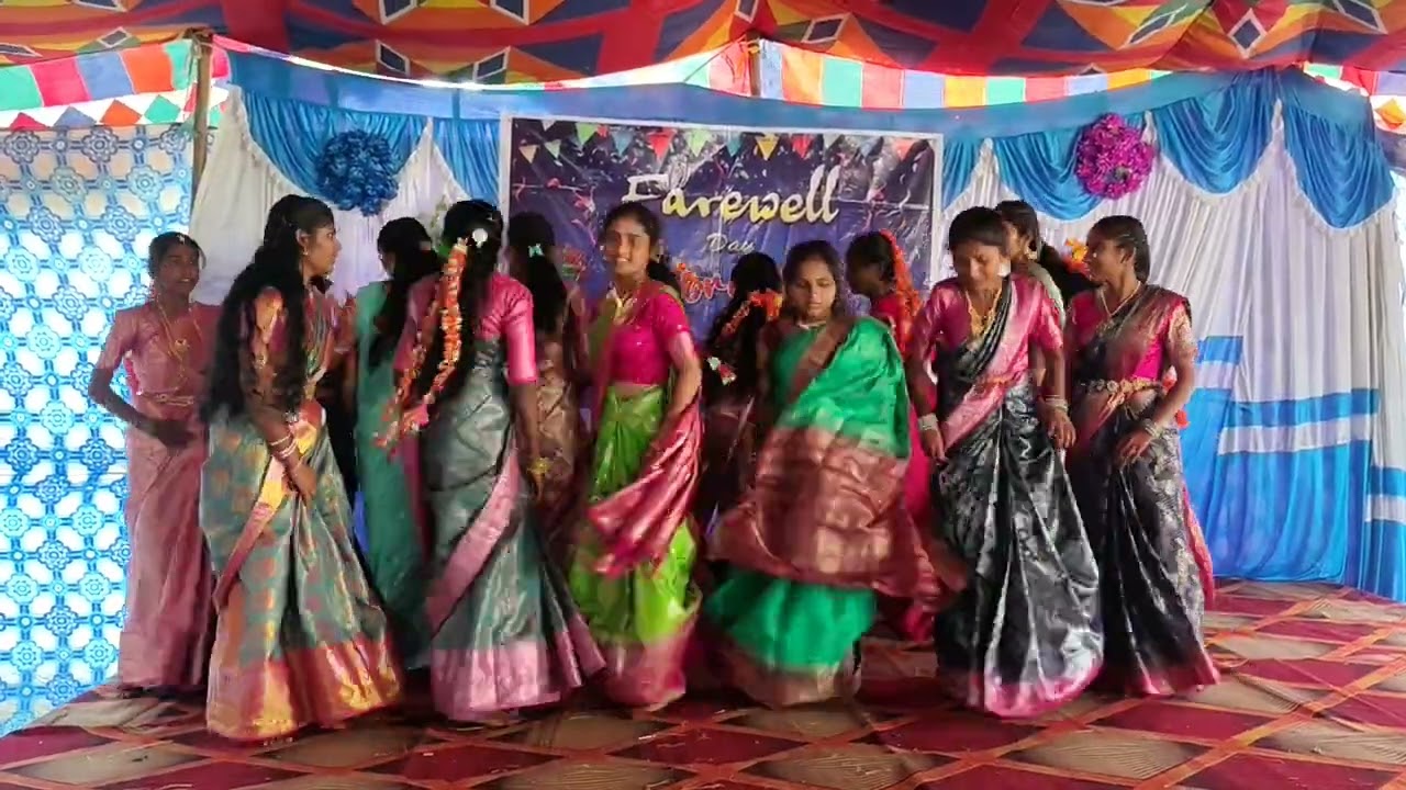 Farewell Day dance performance by KGBV kamepalli school students 